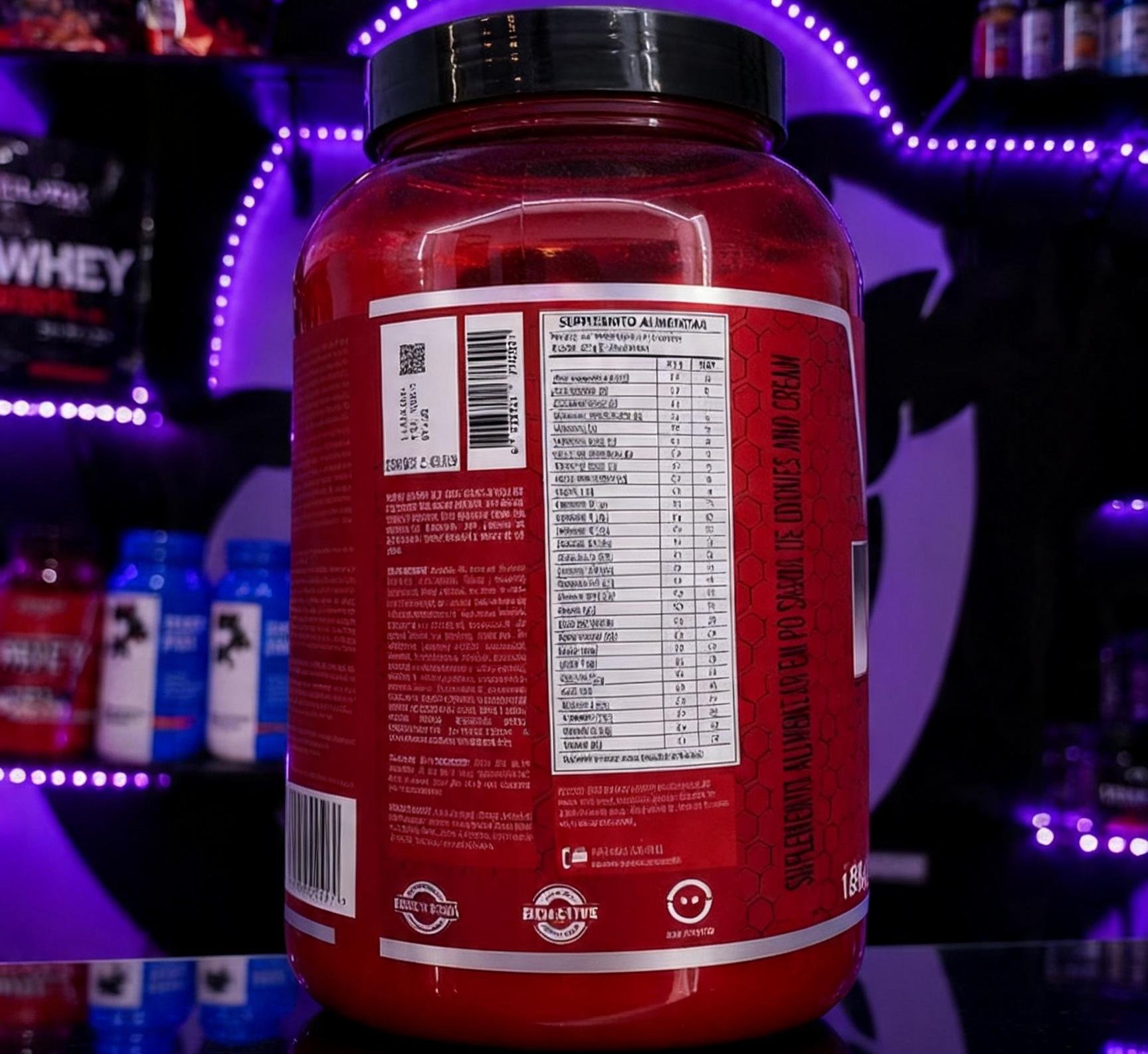 Whey Integralmédica 900g - verso